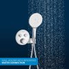 Grohe Precision SmartControl Sprchový set s termostatom pod omietku, priemer 31 cm, 3 prúdy, chróm 34877000-GR
