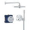 Grohe Precision SmartControl Sprchový set s termostatom pod omietku, priemer 26 cm, 3 prúdy, chróm 34878000-GR