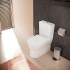 Hansgrohe EluPura S Original WC kombi s doskou, vario odpad, Rimless, biela 60205450-HG