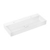 Hansgrohe Xevolos E Dvojumývadlo 120x48 cm, bez prepadu, 2 otvory na batériu, SmartClean, biela 61104450-HG