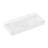 Hansgrohe Xevolos E Dvojumývadlo 100x48 cm, bez prepadu, 2 otvory na batériu, SmartClean, biela 61110450-HG