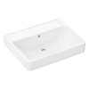 Hansgrohe Xanuia Q Umývadlo 60x48 cm, s prepadom, bez otvoru na batériu, biela 60244450-HG