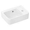 Hansgrohe Xanuia Q Umývadielko 36x25 cm, s prepadom, otvor na batériu, SmartClean, biela 61006450-HG