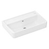 Hansgrohe Xanuia Q Umývadlo 60x37 cm, s prepadom, bez otvoru na batériu, SmartClean, biela 61125450-HG