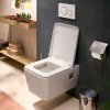Hansgrohe EluPura Original Q Závesné WC s doskou SoftClose, Rimless, AquaChannel Flush, HygieneEffect, biela 62051450-HG
