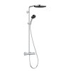 Hansgrohe Pulsify S Puro Sprchový set s termostatom, priemer 26 cm, 3 prúdy, chróm 24236000-HG