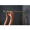 Hansgrohe Pulsify S Puro Sprchový set s termostatom, priemer 26 cm, 3 prúdy, kefovaný bronz 24236140-HG