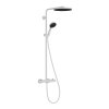 Hansgrohe Pulsify S Puro Sprchový set s termostatom, priemer 26 cm, 3 prúdy, EcoSmart, matná biela 24237700-HG