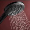 Hansgrohe Raindance Alive Select S Sprchová hlavica, 3 prúdy, EcoSmart, matná čierna 24511670-HG