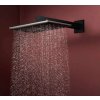 Hansgrohe Raindance Alive Q Hlavová sprcha, 21x34 cm, 2 prúdy, matná čierna 24550670-HG