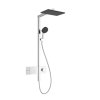 Hansgrohe Raindance Alive Q Sprchový set s termostatom, 21x34 cm, 3 prúdy, EcoSmart, chróm 24581000-HG