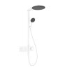Hansgrohe Raindance Alive S Sprchový set s termostatom, priemer 30 cm, 3 prúdy, matná biela 24595700-HG