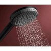 Hansgrohe Raindance Alive Select S Set sprchovej hlavice, tyče a hadice, 3 prúdy, EcoSmart, matná čierna 24601670-HG