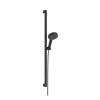 Hansgrohe Raindance Alive Select S Set sprchovej hlavice, tyče a hadice, 3 prúdy, EcoSmart, matná čierna 24601670-HG