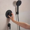 Hansgrohe FixFit Fine S Nástenné kolienko, matná čierna 28882670-HG