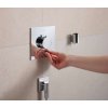 Hansgrohe FixFit Fine E Nástenné kolienko, chróm 28883000-HG