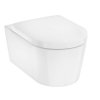 Hansgrohe EluPura S Závesné WC s doskou SoftClose, Rimless, AquaHelix Flush, HygieneEffect, EcoSmart, biela 62055450-HG