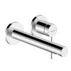 Hansgrohe Zesis S Umývadlová batéria pod omietku, s výpusťou, 2-otvorová inštalácia, EcoSmart+, chróm 74750000-HG