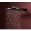 Hansgrohe Raindance Alive S Hlavová sprcha, priemer 30 cm, 2 prúdy, EcoSmart, kefovaný čierny chróm 24541340-HG