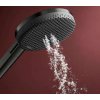 Hansgrohe Raindance Alive Select S Sprchová hlavica, 3 prúdy, EcoSmart+, kefovaný čierny chróm 24512340-HG