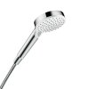 Hansgrohe Crometta Ručná sprcha Vario 100, 2 prúdy, biela/chróm 26330400-HG