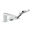 Hansgrohe Metropol Batéria na okraj vane, 3-otvorová inštalácia, chróm 74551000-HG