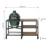 Big green egg Large modular set koty