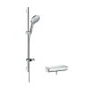 Hansgrohe Raindance Select S Sprchový set s termostatom, 15 cm, 3 prúdy, chróm 27037000-HG