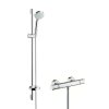 Hansgrohe Croma 100 Sprchový set Vario s termostatom, EcoSmart 9 l/min, chróm 27033000-HG