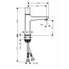 Hansgrohe Metropol Umývadlová batéria Select 110 s odtokovou súpravou Push-Open, chróm 32571000-HG