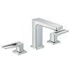 Hansgrohe Metropol Umývadlová batéria s výpusťou Push-Open, 3-otvorová inštalácia, chróm 74514000-HG