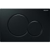 Geberit Kombifix Set predstenovej inštalácie, klozetu Oudee Vortex a dosky softclose, tlačidlo Sigma01, čierna SANI15CA5140
