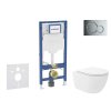 Geberit Duofix Set predstenovej inštalácie, klozetu Oudee Vortex a dosky softclose, tlačidlo Sigma01, lesklý chróm SANI11CA1152B
