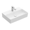 Villeroy & Boch Memento 2.0 Umývadlo nábytkové 50x42 cm, bez prepadu, otvor na batériu, CeramicPlus, alpská biela 4A225LR1