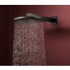 Hansgrohe Raindance Alive S Hlavová sprcha, priemer 30 cm, 2 prúdy, kefovaný čierny chróm 24540340-HG
