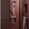 Hansgrohe Raindance Alive S Puro Sprchový set s termostatom, 21x34 cm, 3 prúdy, matná biela 24592700-HG