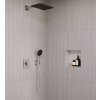 Hansgrohe Raindance Alive Q Sprchový set s termostatom pod omietku, s telesom, 21x34 cm, 3 prúdy, chróm 24620000-HG