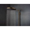 Hansgrohe Pulsify S Puro Sprchový set s termostatom, priemer 26 cm, 3 prúdy, kefovaný bronz 24237140-HG