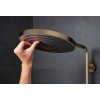 Hansgrohe Pulsify S Puro Sprchový set s termostatom, priemer 26 cm, 3 prúdy, kefovaný bronz 24237140-HG