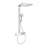 Hansgrohe Raindance E Sprchový set, s termostatom, 30x30 cm, matná biela 27361700-HG