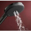 Hansgrohe Raindance Alive Select S Sprchová hlavica, 3 prúdy, kartáčovaný čierny chróm 24500340-HG