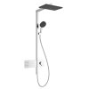 Hansgrohe Raindance Alive Q Sprchový set s termostatom, 21x34 cm, 3 prúdy, chróm 24590000-HG