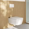 Villeroy & Boch Skyla Závesné WC s doskou SoftClosing, TwistFlush, DirectFlush, alpská biela 4682CL01
