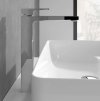Villeroy & Boch Architectura Square Umývadlová batéria s výpusťou Push-Open, AquaSmart, chróm TVW12500200061