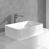 Villeroy & Boch Architectura Square Umývadlová batéria s výpusťou Push-Open, AquaSmart, chróm TVW12500200061
