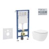 Geberit Duofix Set predstenovej inštalácie, klozetu Oudee Vortex a dosky softclose, tlačidlo Delta01, lesklý chróm SANI11CA1156B
