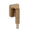 Hansgrohe FixFit Fine Q Nástenné kolienko, kefovaný bronz 28884140-HG