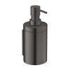 Axor Universal Circular Dávkovač mydla s držiakom, kefovaný čierny chróm 42810340-AX