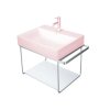 Duravit DuraSquare Kovový podstavec pre umývadlo, chróm 0031021000