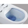 Mereo Keramika Závesné WC s doskou SoftClose, Rimless, biela VSD82S